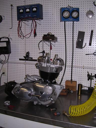 Triumph TR6 Tiger Motor